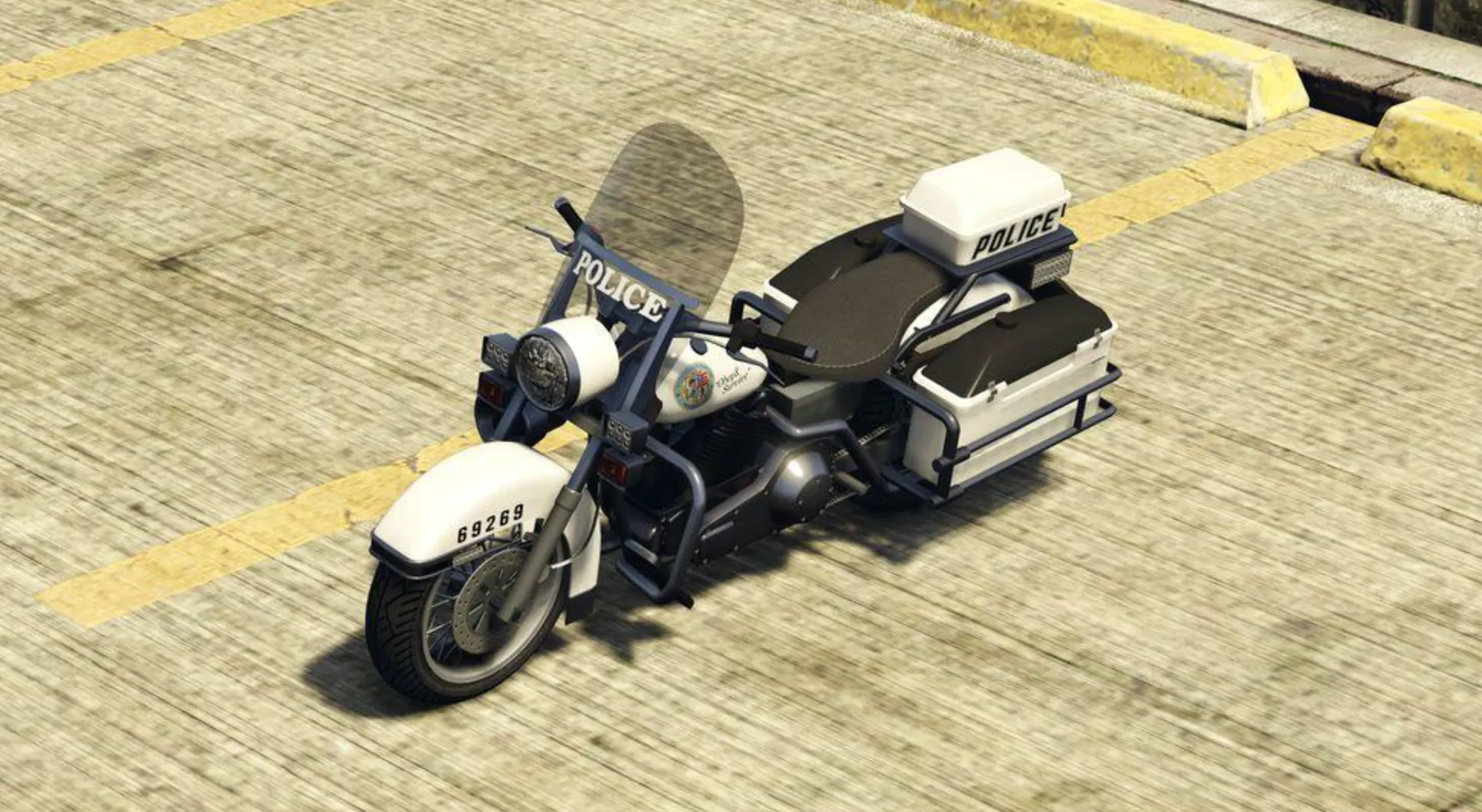 Western Police Bike gta